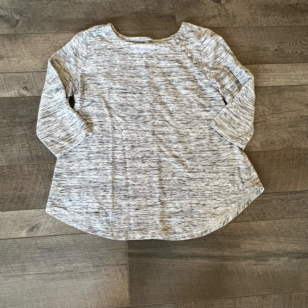 Loft tulip hem sweatshirt, size S.